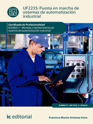 cover image of Puesta en marcha de sistemas de automatización industrial. ELEM0311